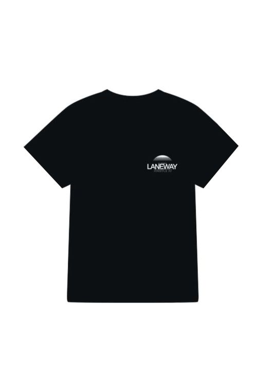 Sun Black Tshirt by Laneway Festival